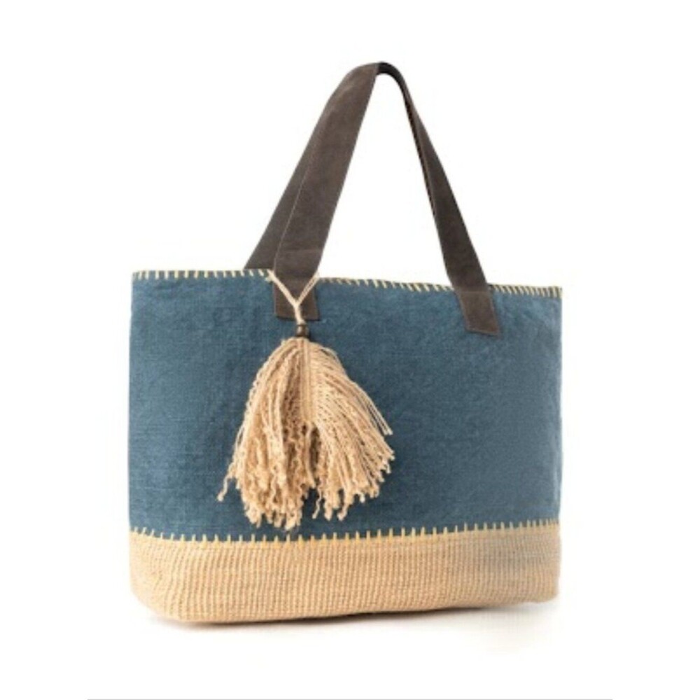 Myra Willow Wanderer Tote Bag in Sage Blue NWT